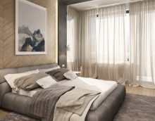 Mūsdienīgs nelielas guļamistabas dizains 2019. gadā: fotogrāfijas un interjera idejas