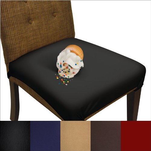 Housses de différentes couleurs pour chaises de cuisine
