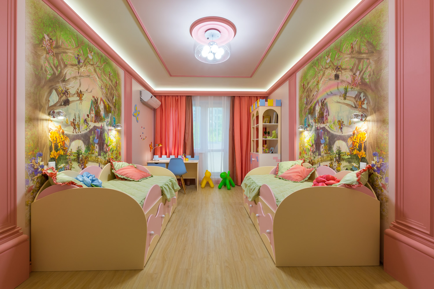 Chambre d'enfant dans un style moderne