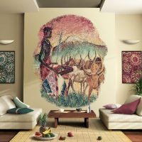 appartement de style lumineux en image de style africain