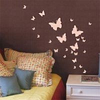 bellissime farfalle in cucina foto di design