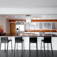 colore terracotta chiaro nello stile del quadro della cucina
