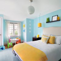 design chic del soggiorno in vari colori