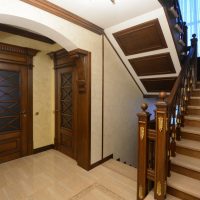 dark mahogany style kitchen doors photo