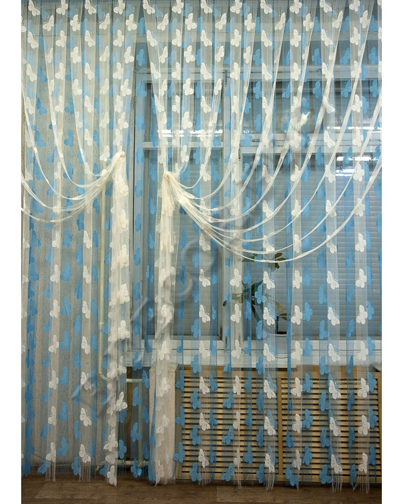 rideaux de fil inhabituels dans la conception de la chambre