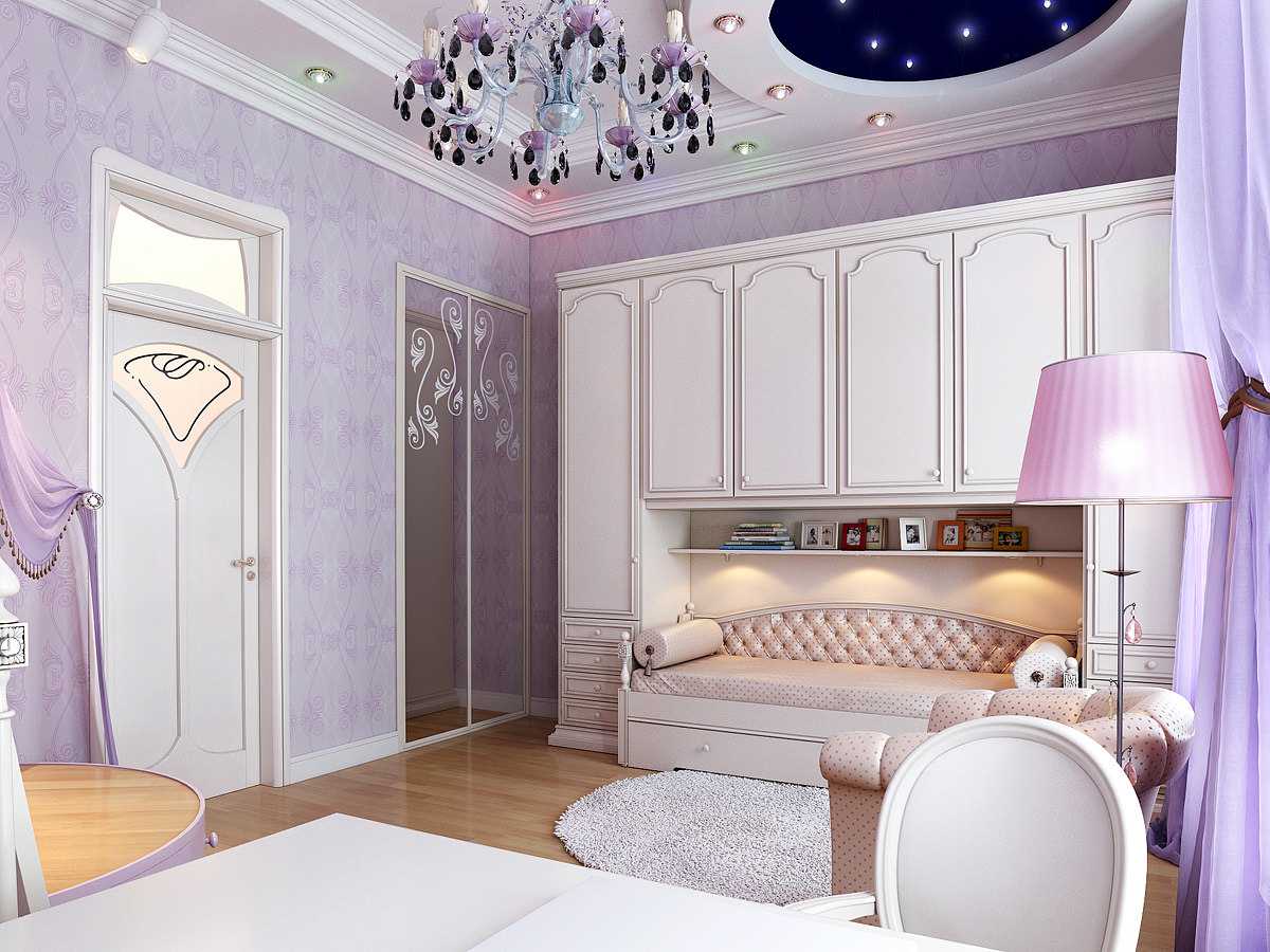 combination of lilac in the style of the hallway