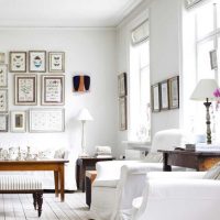 foto di stile svedese in stile corridoio chiaro