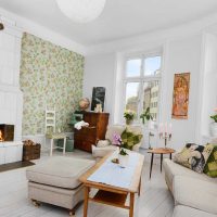 beautiful swedish style apartment decor photo