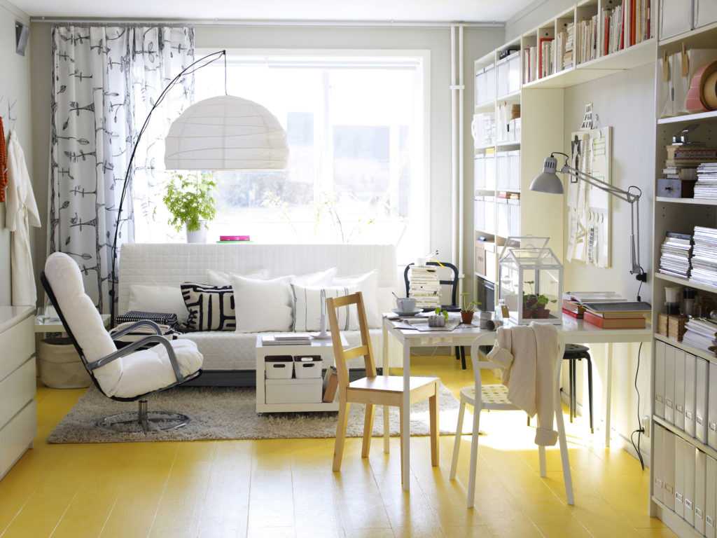 design insolito della camera da letto in stile svedese