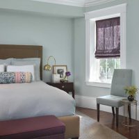 combination of lilac in the interior of the apartment picture