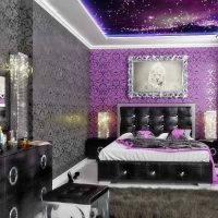style appartement lumineux en photo violet