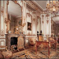 image de chambre de style baroque inhabituel