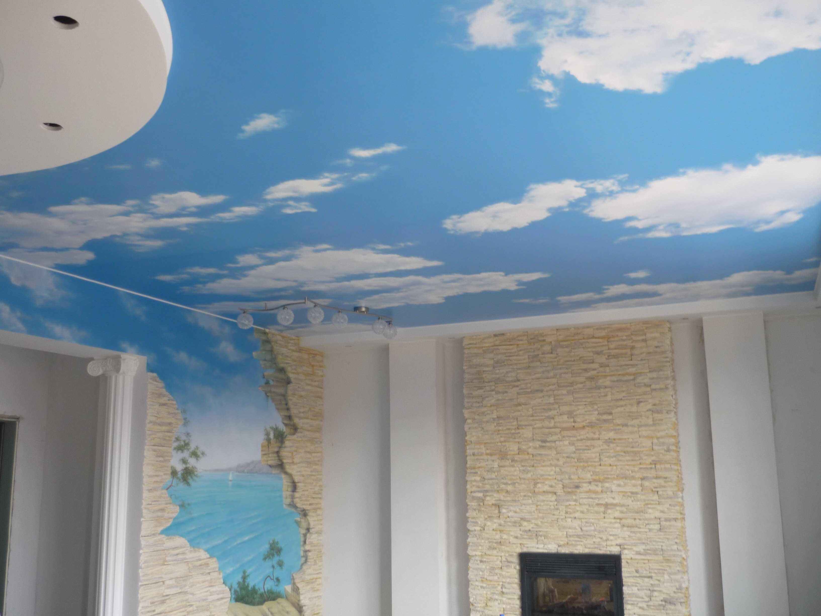 classic ceiling decoration with accessories