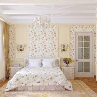 design original d'une chambre design dans un style provençal