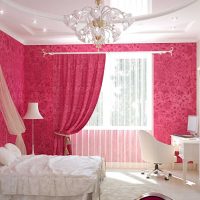 combinaison de rose pâle dans la conception de la pièce avec d'autres couleurs