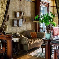 beautiful Victorian style room interior photo