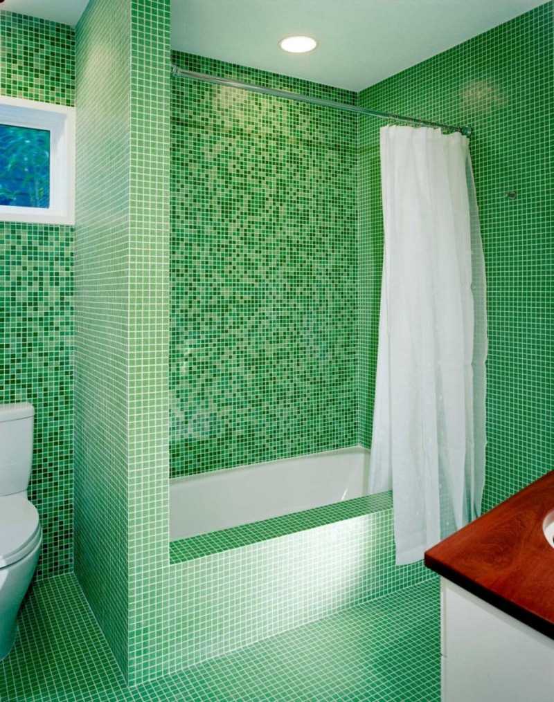 l'idée de plâtre décoratif original à l'intérieur de la salle de bain