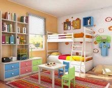idea of ​​a bright decor of a child’s room picture