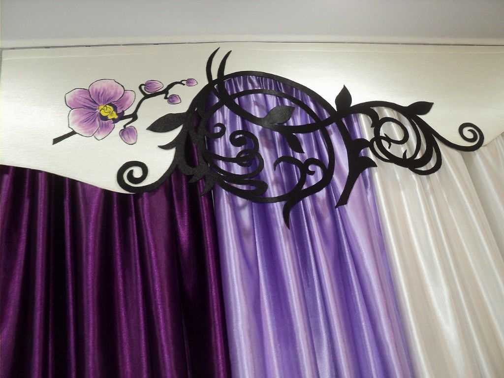 idée de décoration originale de rideaux