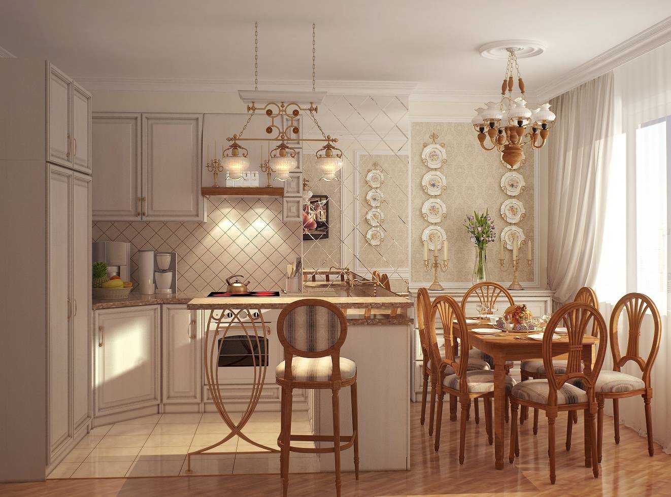 appartement décor clair dans un style provençal