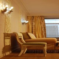 design lumineux de l'appartement dans la photo de style grec