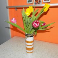 idée de décoration originale d'une photo de vase de bureau