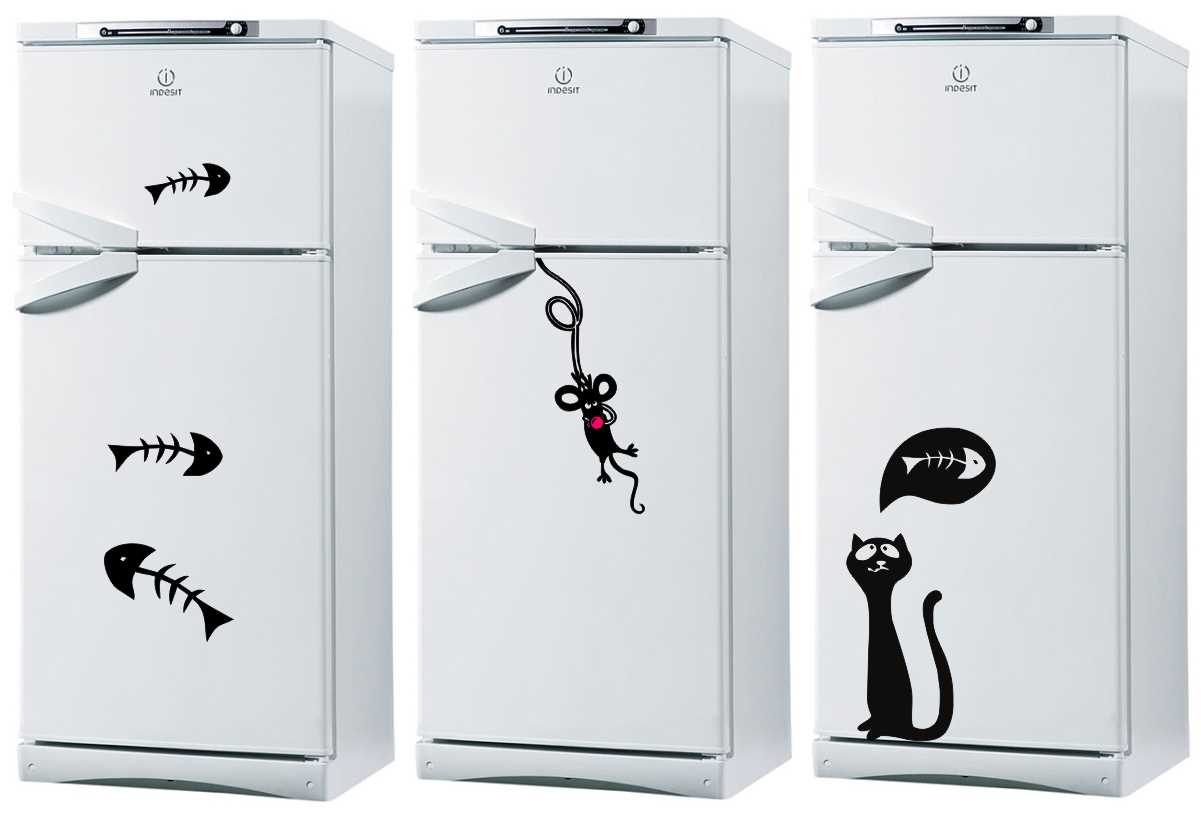 l'idea di una bella decorazione del frigorifero