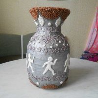 idée de décoration originale d'une photo de vase
