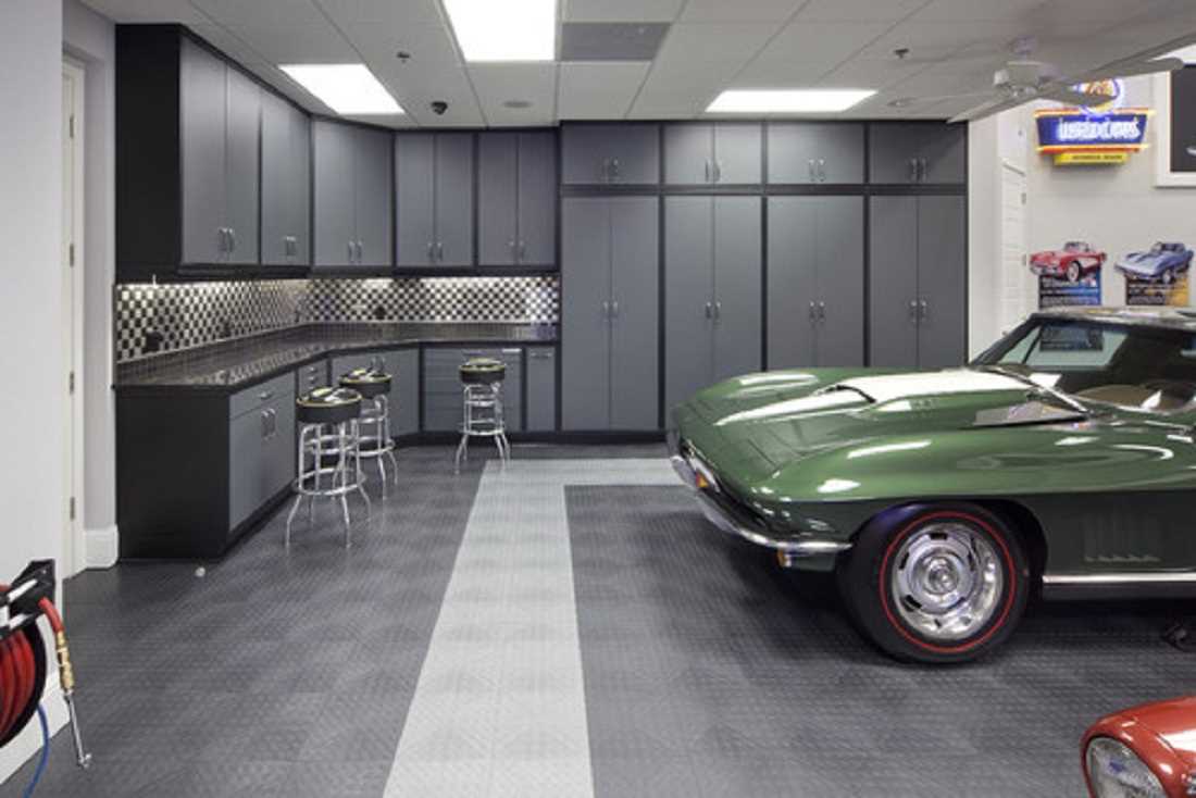 idea di un moderno design da garage