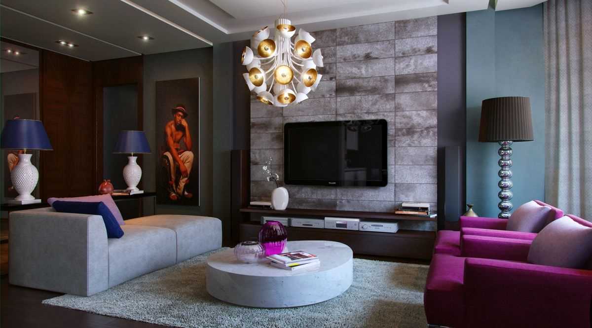 idee van moderne design slaapkamer met sofa