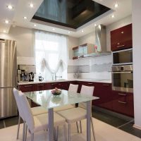 the idea of ​​a bright style kitchen