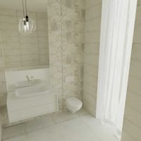 L'idée d'une belle image de salle de bain design