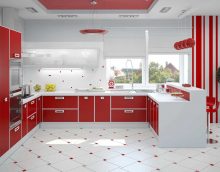 l'idea degli interni originali del quadro della cucina