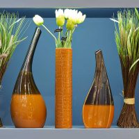 idée de décoration originale de vase de sol photo