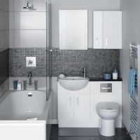 version de la salle de bains moderne design de 3 m²