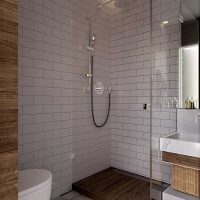 version du style insolite de la salle de bain photo 3 m²