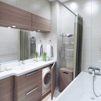version d'une belle salle de bain design de 3 m² photo