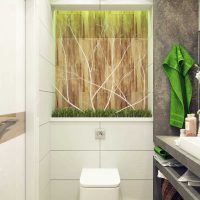 idée d'un style lumineux d'une salle de bain photo 4 m²