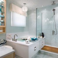 option de design moderne grande photo de salle de bain