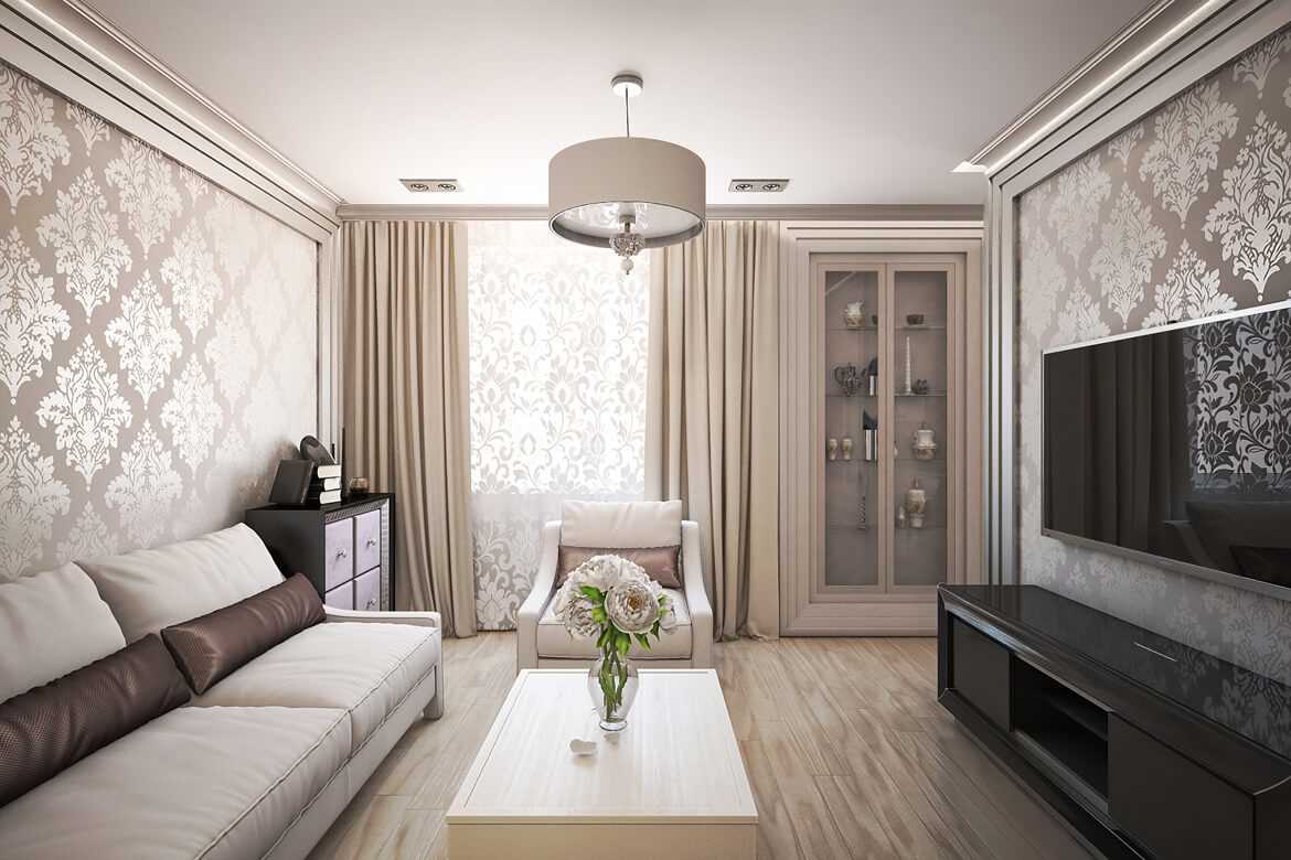 l'idée d'un appartement design lumineux dans un style classique moderne
