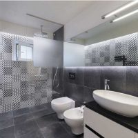 version du style moderne de la salle de bain 2017 photo