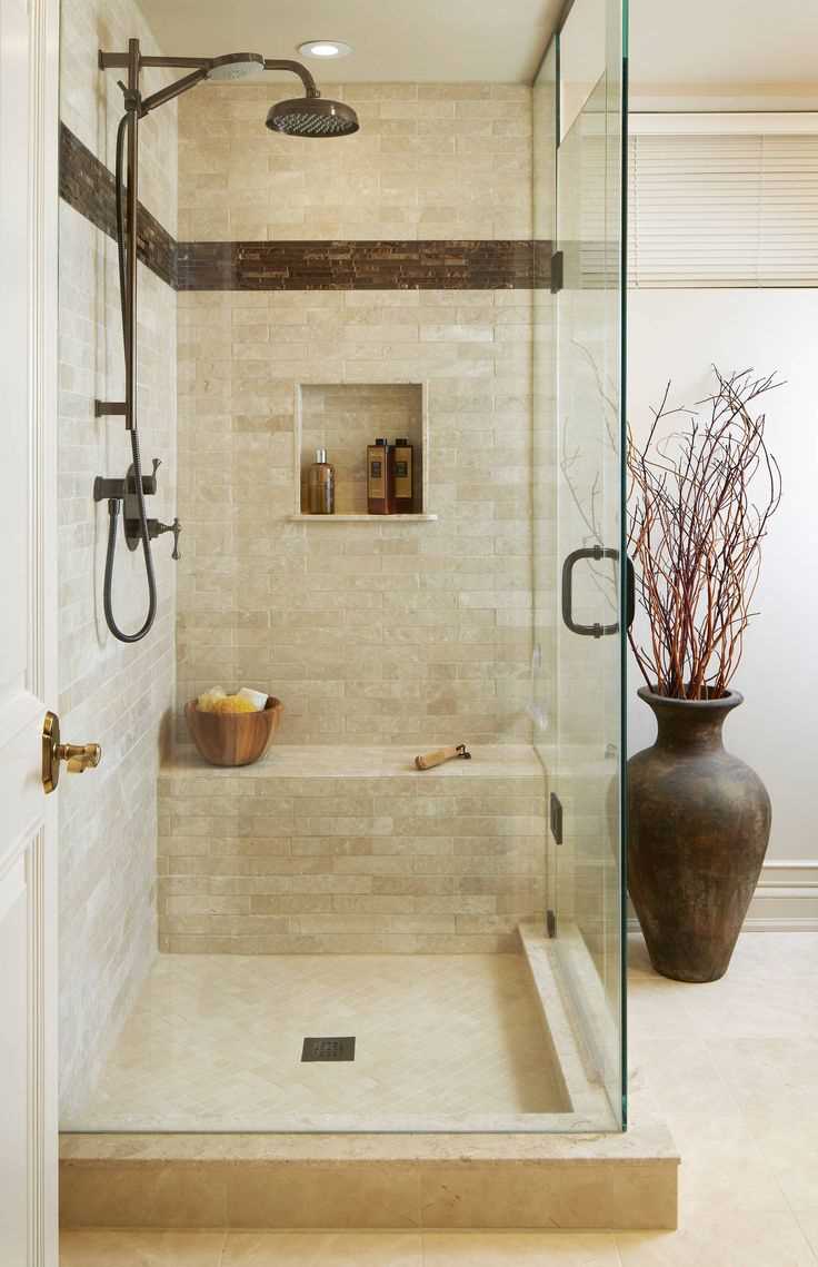 l'idée d'un bel intérieur de salle de bain de 4 m²