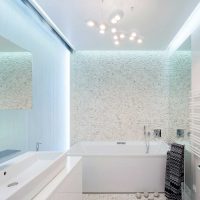 idée d'un bel intérieur grande image de salle de bain