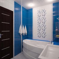 verzija prekrasnog dizajna kupaonice slika 5 m²