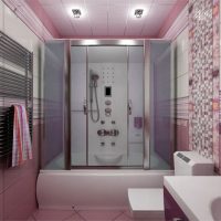 Primjer svijetle unutrašnjosti kupaonice veličine 5 m²