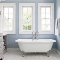 versione degli splendidi interni del bagno in una foto in stile classico