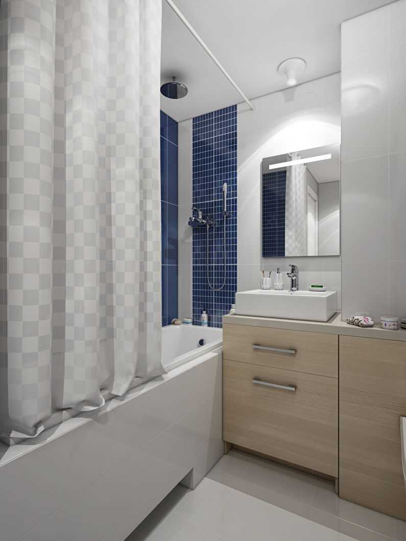 idée d'un bel intérieur d'une salle de bain de 3 m²