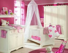 idea of ​​unusual style of a child’s room for a girl photo