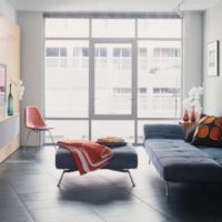living room design 18 square meters