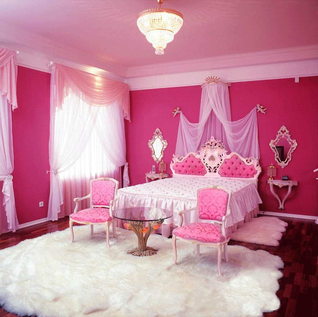 example of using pink in a beautifully designed room